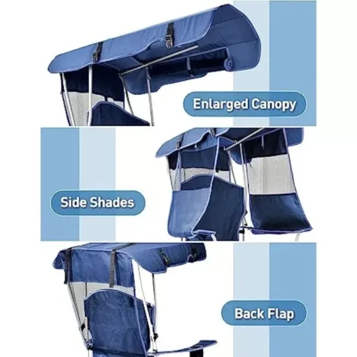 Ultimate Beach Chair with Canopy - Image 3