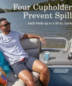 60QT Wheeled Camping Cooler Box