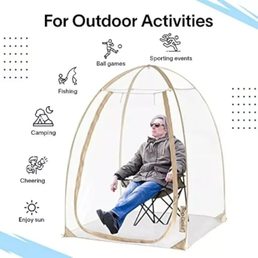 Weather-Resistant Outdoor Sports Pod - Image 4