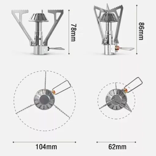 Ultra-Light Portable Camping Gas Stove - Image 5