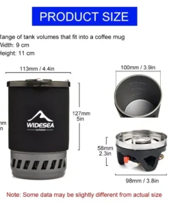 Compact Outdoor Camping Cooking Set