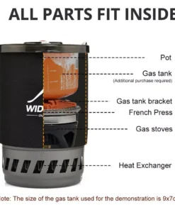 Compact Outdoor Camping Cooking Set