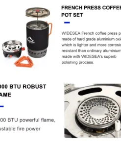 Compact Outdoor Camping Cooking Set