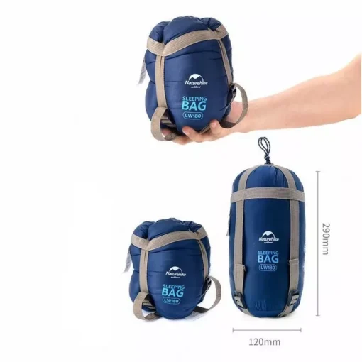 Ultralight Waterproof Cotton Sleeping Bag for 3 Seasons - Image 4