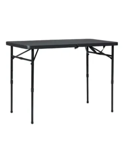 Adjustable Height 40″x20″ Foldable Table