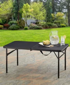 Adjustable Height 40″x20″ Foldable Table