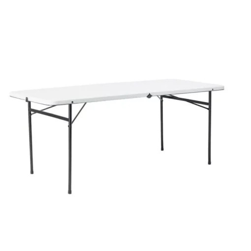 6-Foot Foldable Plastic Table - Image 3