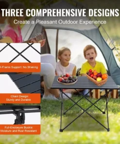 Ultra-Lightweight Aluminum Folding Table