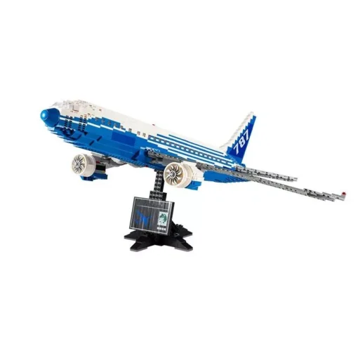 Aviation Aircraft Dreamliner 787 Plane School Set Model – 1353PCS Building Blocks - Image 2