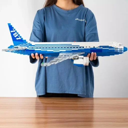 Aviation Aircraft Dreamliner 787 Plane School Set Model – 1353PCS Building Blocks - Image 6