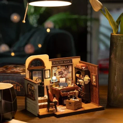 Miniature Fantasy Magic Doll House DIY Wooden Kit - Image 4