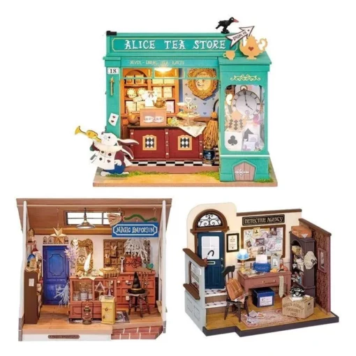 Miniature Fantasy Magic Doll House DIY Wooden Kit - Image 6