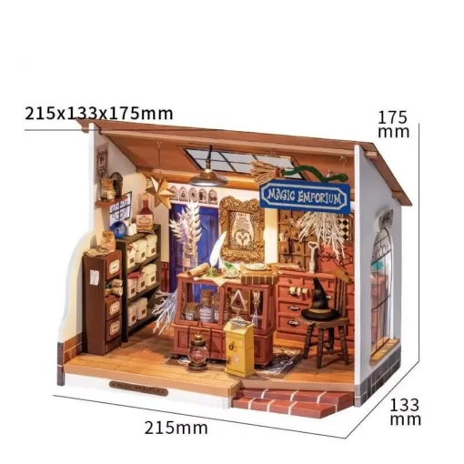 Miniature Fantasy Magic Doll House DIY Wooden Kit - Image 7