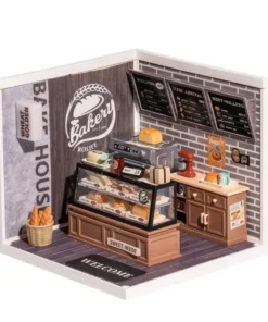 DIY 3D Golden Wheat Bakery Puzzle