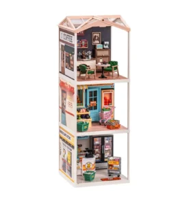 DIY 3D Golden Wheat Bakery Puzzle