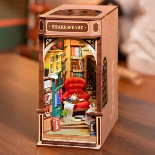 DIY Book Nook 3D Puzzle Kit - Image 3