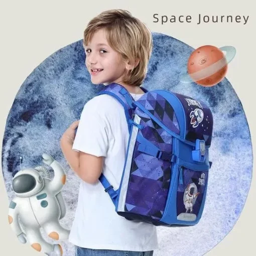 Colorful Cartoon Kids Backpack for School - Image 3