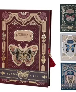 Classic Gothic Butterfly Series Diary Notebook