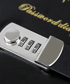 A5 Creative Notebook with Lock – 200 Pages Diary Book for School and Office