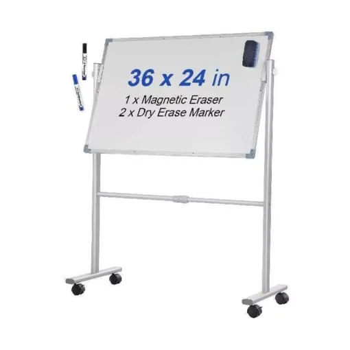 360° Reversible Mobile Dry Erase Board - Image 2