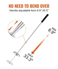 Telescoping Magnetic Sweeper Pickup Tool – 35LB Pull Capacity