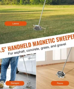 Telescoping Magnetic Sweeper Pickup Tool – 35LB Pull Capacity