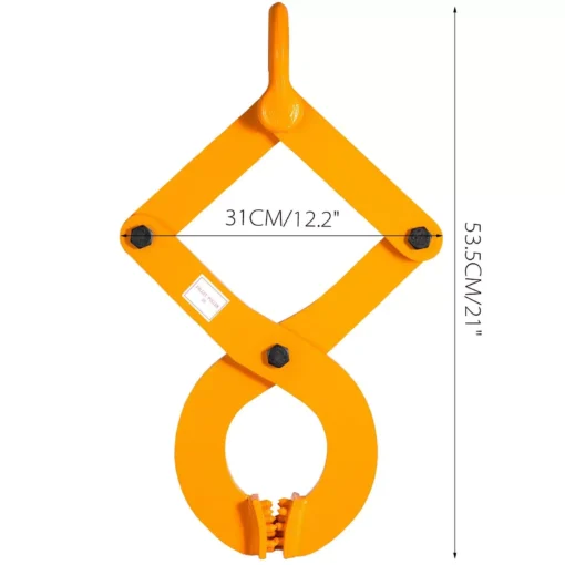 Heavy Duty 3 Ton Scissor Pallet Puller with Convex Teeth - Image 7