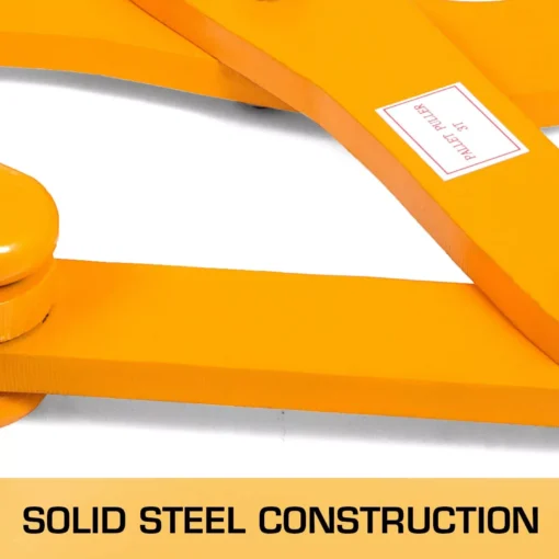 Heavy Duty 3 Ton Scissor Pallet Puller with Convex Teeth - Image 5