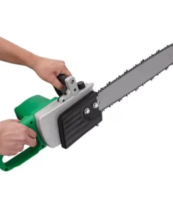 1300W High-Power Electric Chainsaw with Long Cord for Efficient Wood Cutting