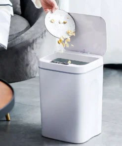 Automatic Touchless Intelligent Induction Trash Can – 16L