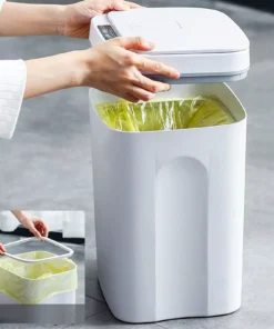 Automatic Touchless Intelligent Induction Trash Can – 16L