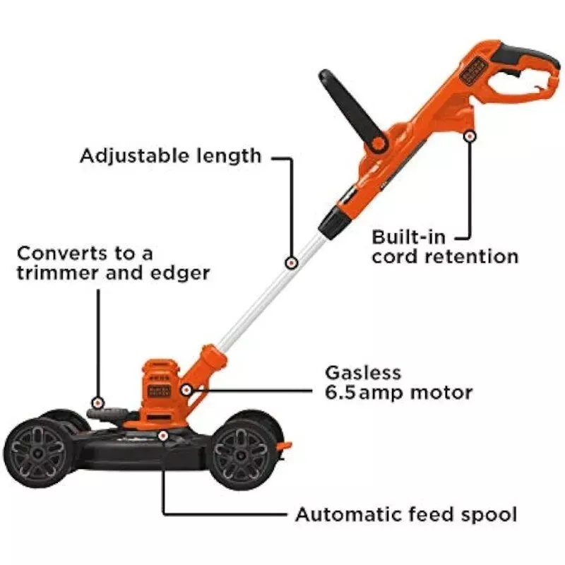 12-Inch Electric Lawn Mower & Multi-Tool