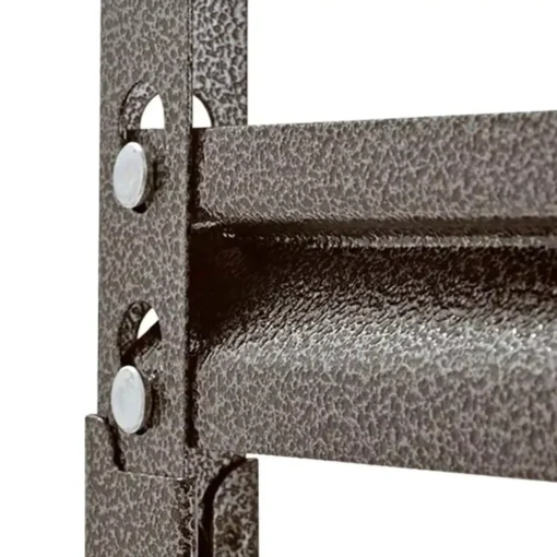 Adjustable Heavy-Duty 5-Shelf Steel Shelving Unit - Image 5