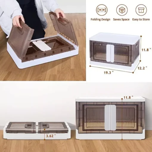 4 Pack Storage Organizers 8.5 Gal - Image 4
