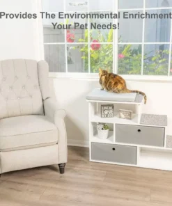 Perch Bookshelf with Storage Baskets