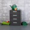 Durable 4-Drawer Storage Organizer for Home and Garage