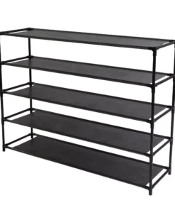 5-Tier Stackable Shoe Rack