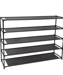 5-Tier Stackable Shoe Rack