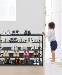 5-Tier Stackable Shoe Rack
