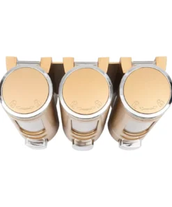 Elegant 3-in-1 Wall-Mounted Soap and Shampoo Dispenser