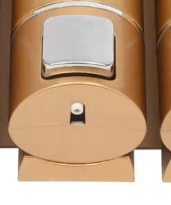 Elegant 3-in-1 Wall-Mounted Soap and Shampoo Dispenser