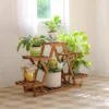 6 Tiered Wood Plant Stand