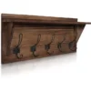 24″ Wall Mounted Coat Rack Shelf