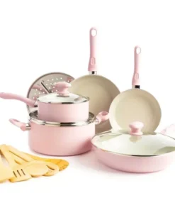 Diamond Infused Ceramic Nonstick Cookware Set