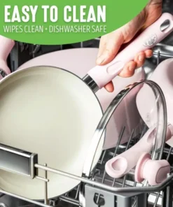 Diamond Infused Ceramic Nonstick Cookware Set