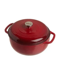 4.5 Quart Enameled Dutch Oven in Red