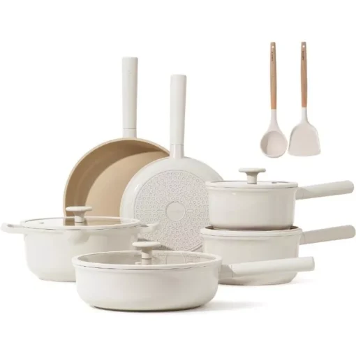 12-Piece Nonstick Ceramic Cookware Set - Image 2