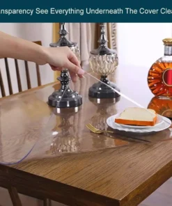 6.5x5ft Oversize Clear PVC Photography Floor Mat