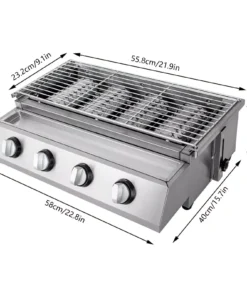 Stainless Steel Propane Gas Grill
