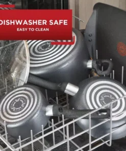 20-Piece Deluxe Nonstick Cookware Set